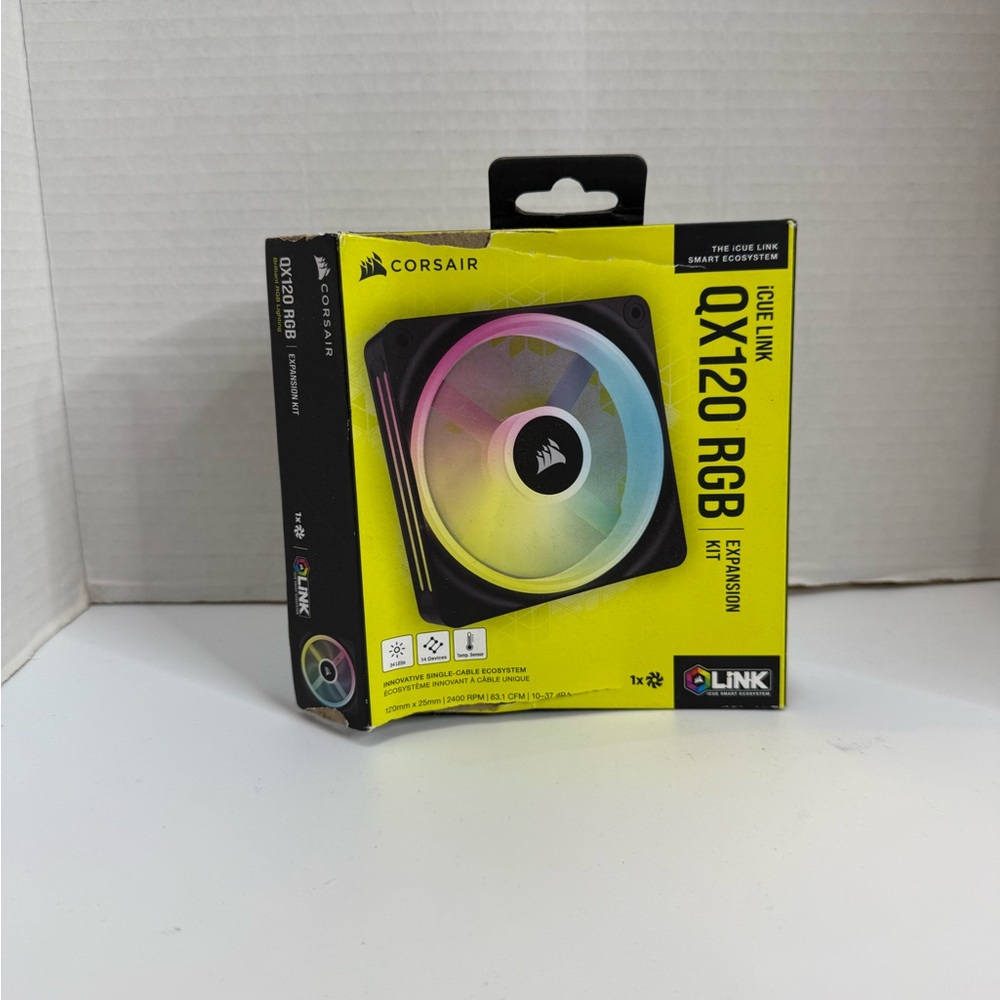 Corsair QX120 RGB Expansion Kit with Multicolor Lighting